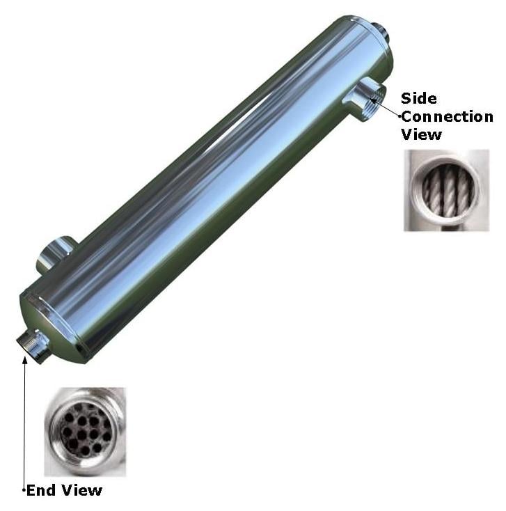 solar pool heat exchanger